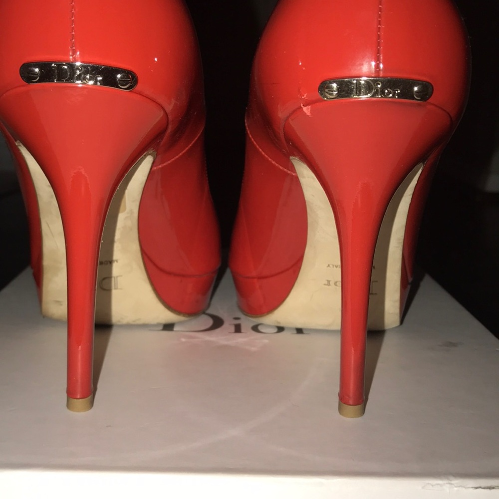 Dior red pumps - Picture 7 of 8
